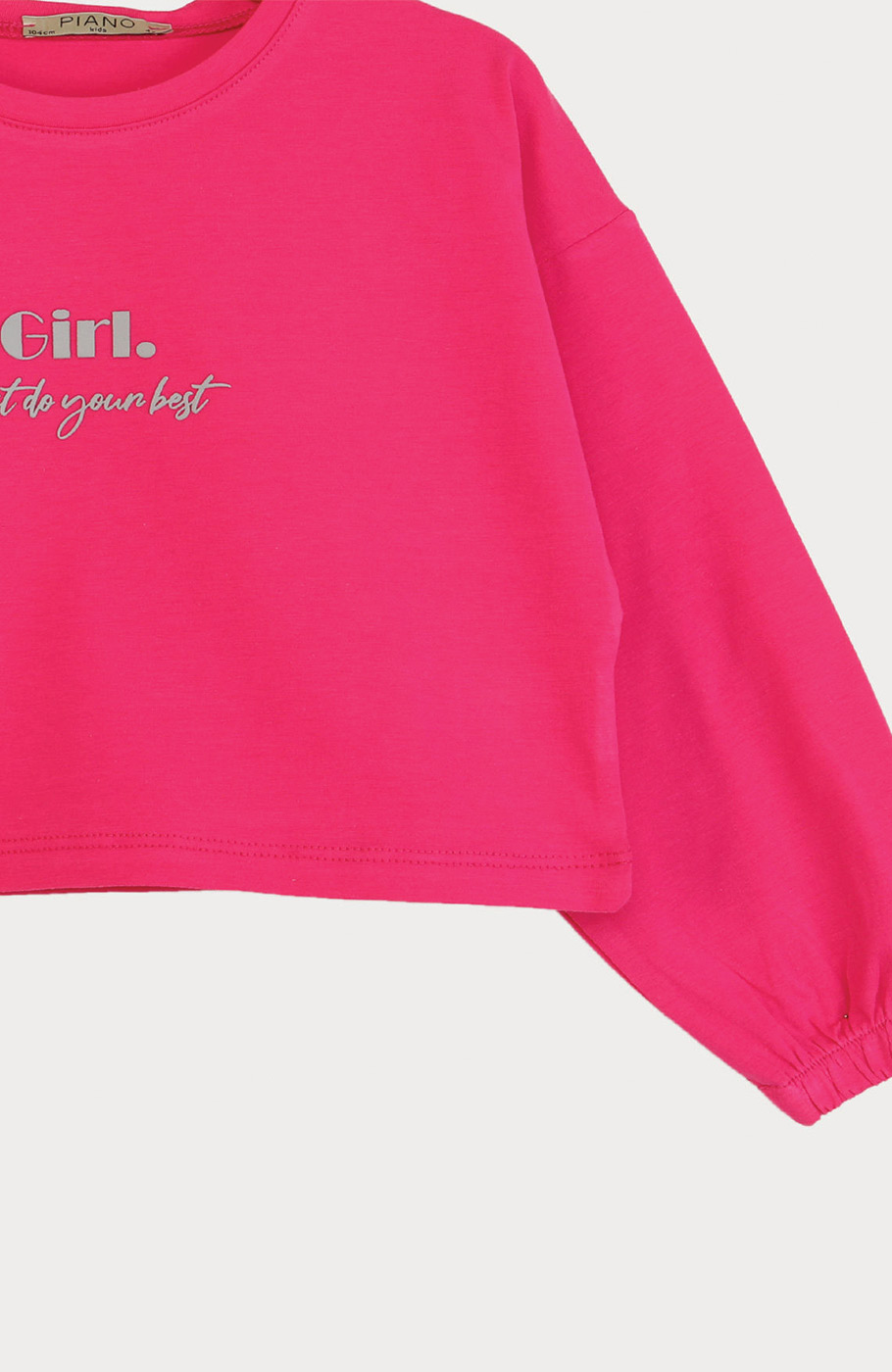 بلوز نیم تنه یکرو لایکرا (ست با کد 10195)