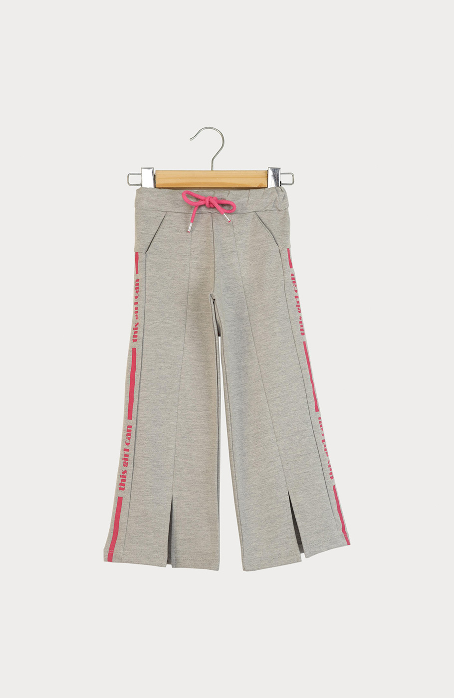 شلوار دورس بوت کات دمپا چاک دار (ست با کد 10198)