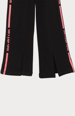 شلوار دورس بوت کات دمپا چاک دار (ست با کد 10198)