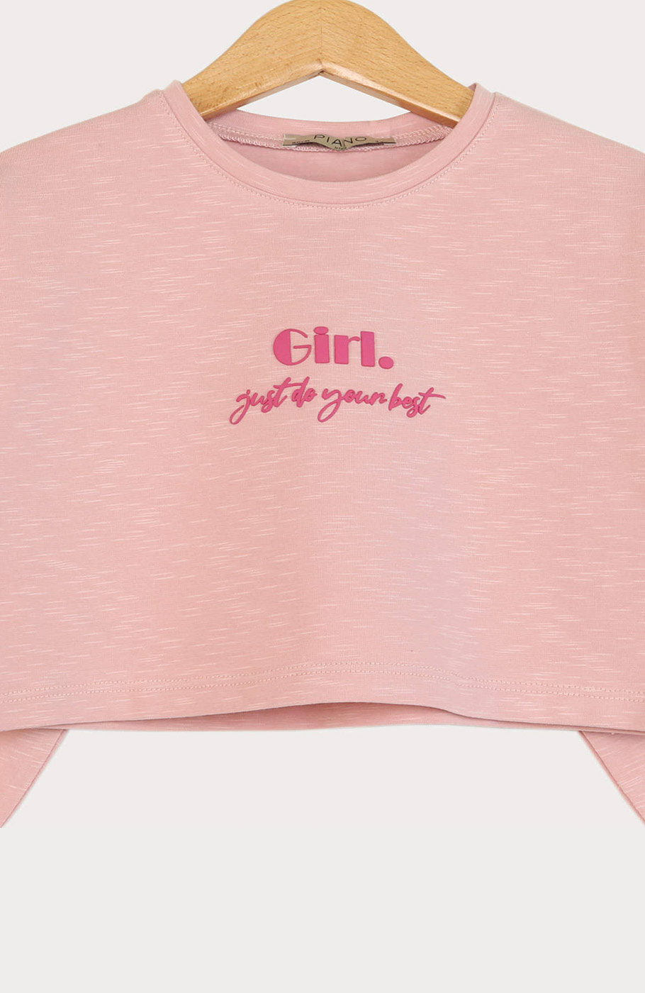 بلوز نیم تنه یکرو لایکرا اسلپ (ست با کد 10195)