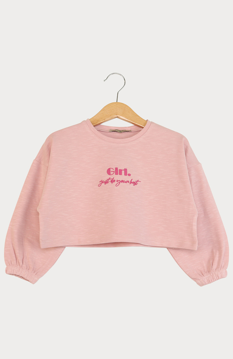 بلوز نیم تنه یکرو لایکرا اسلپ (ست با کد 10195)