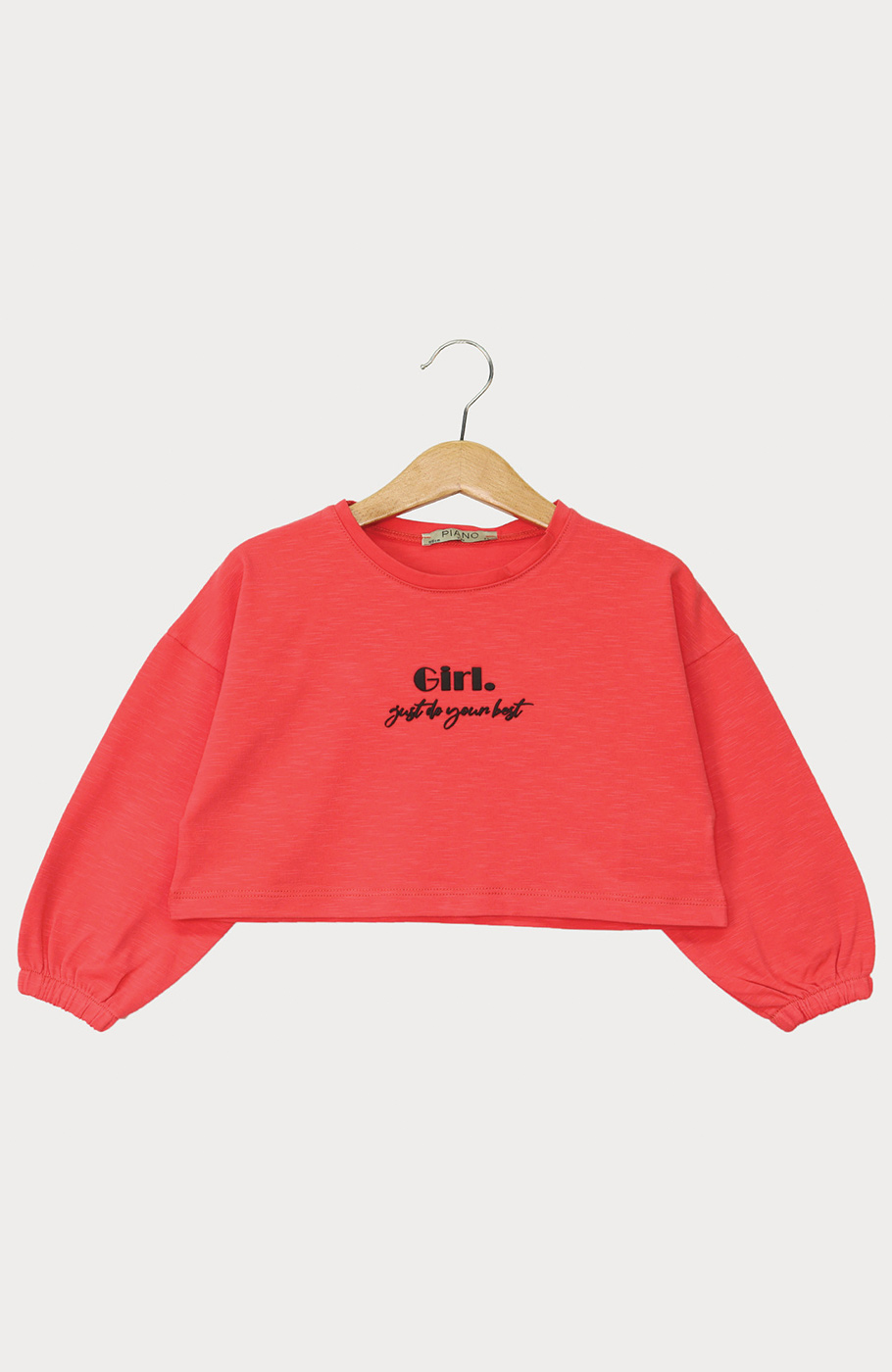 بلوز نیم تنه یکرو لایکرا (ست با کد 10195)