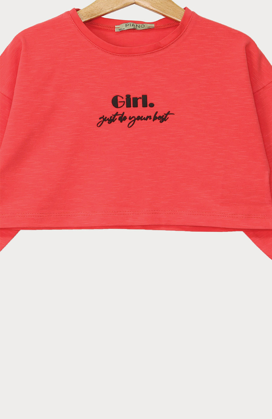 بلوز نیم تنه یکرو لایکرا (ست با کد 10195)