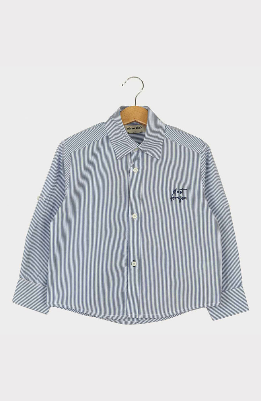 شومیز نساجی راه راه آستین بلند