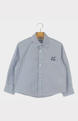 شومیز نساجی راه راه آستین بلند