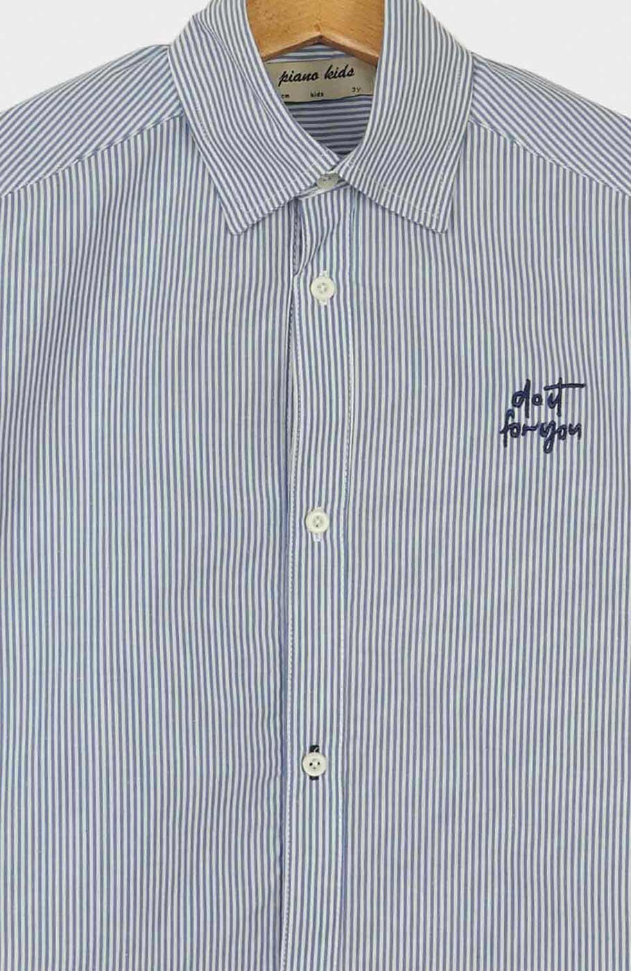 شومیز نساجی راه راه آستین بلند