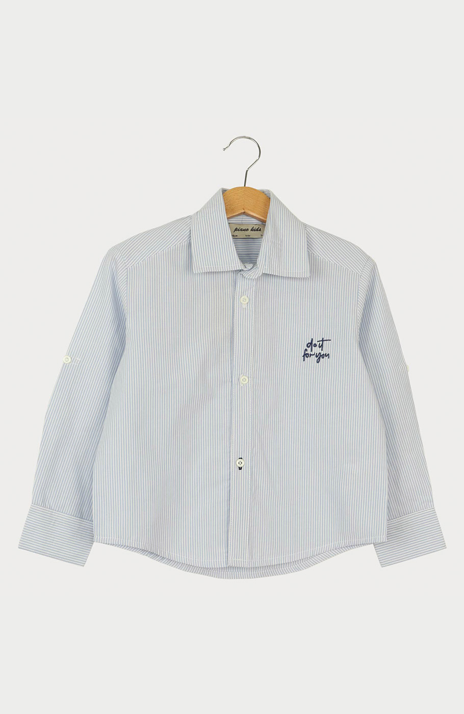 شومیز نساجی راه راه آستین بلند