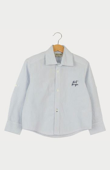 شومیز نساجی راه راه آستین بلند