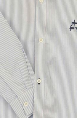 شومیز نساجی راه راه آستین بلند