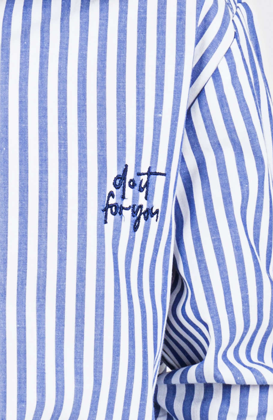 شومیز نساجی راه راه آستین بلند