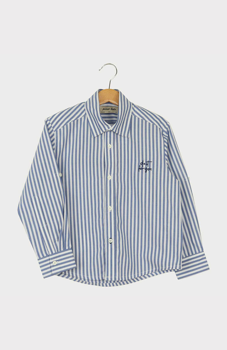 شومیز نساجی راه راه آستین بلند