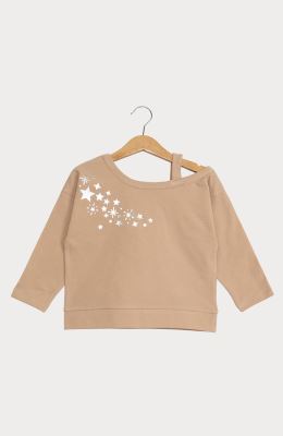 بلوز یکرو لایکرا لمه دار یقه رومی