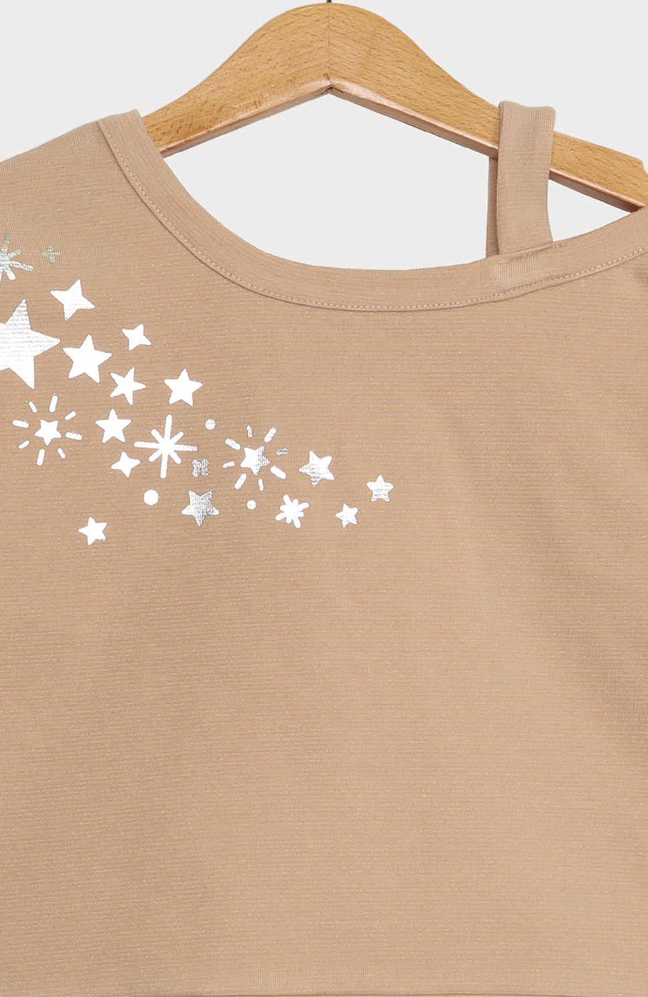 بلوز یکرو لایکرا لمه دار یقه رومی