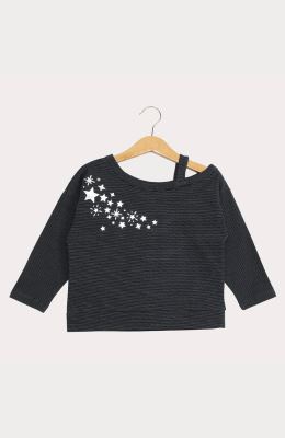 بلوز یکرو لایکرا لمه دار یقه رومی