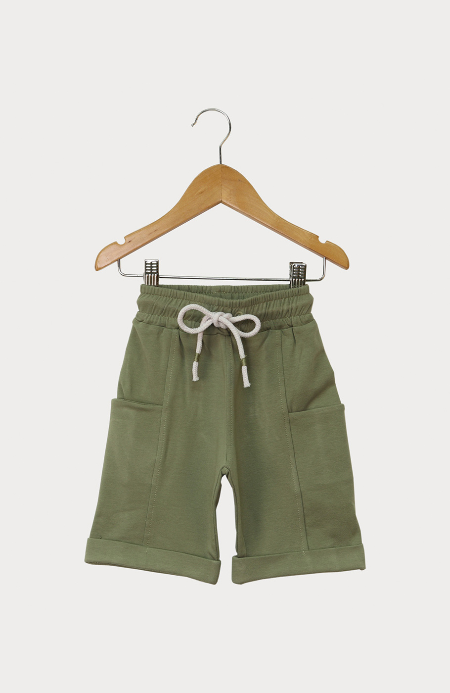 تیشرت یکرو لایکرا و شلوارک دورس دو نخ