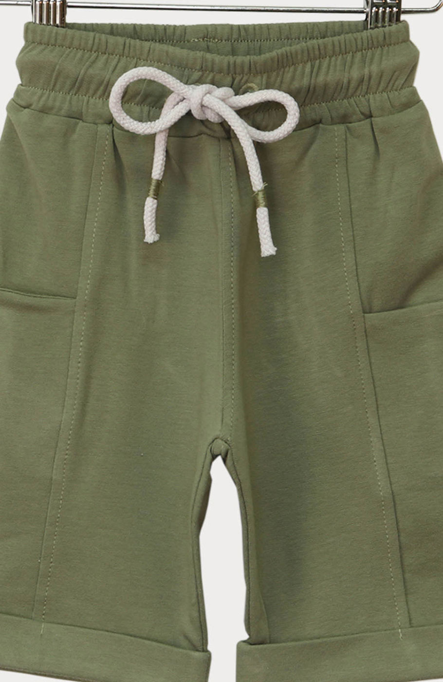 تیشرت یکرو لایکرا و شلوارک دورس دو نخ