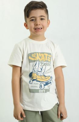 تیشرت یکرو لایکرا و شلوارک دورس دو نخ