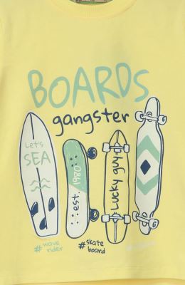 تیشرت یکرو لایکرا و شلوارک دورس دو نخ