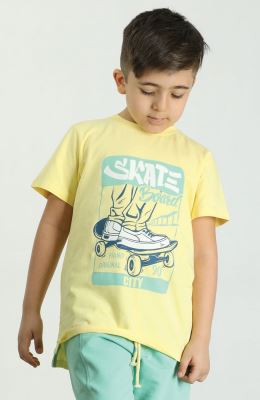 تیشرت یکرو لایکرا و شلوارک دورس دو نخ