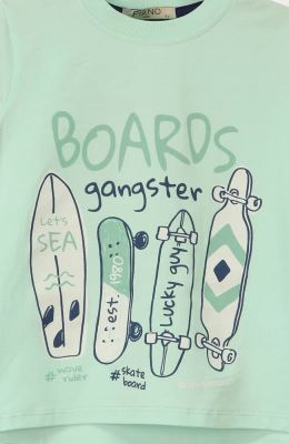 تیشرت یکرو لایکرا و شلوارک دورس دو نخ