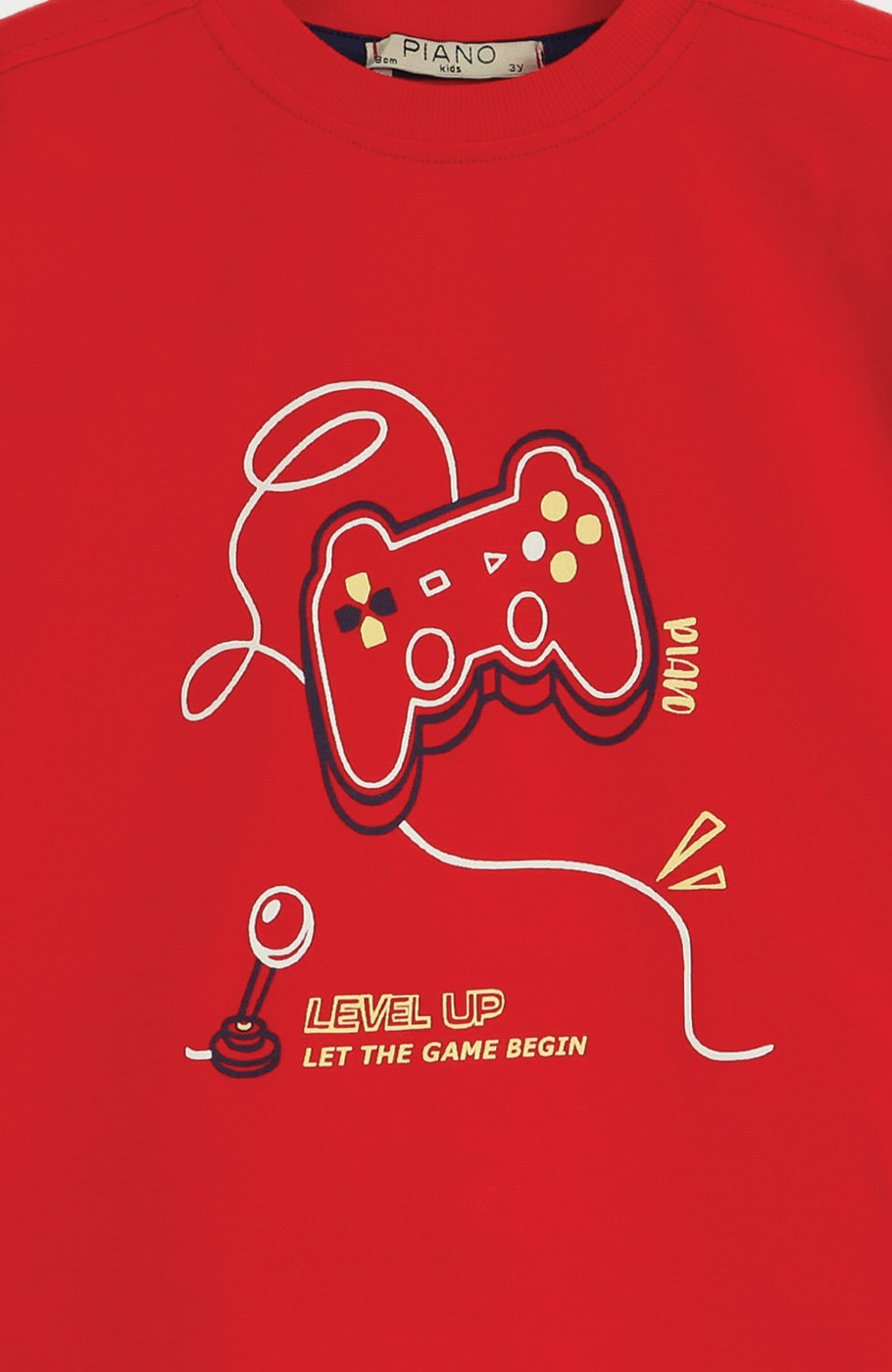 تیشرت یکرو لایکرا سرشانه برگشته