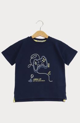 تیشرت یکرو لایکرا سرشانه برگشته