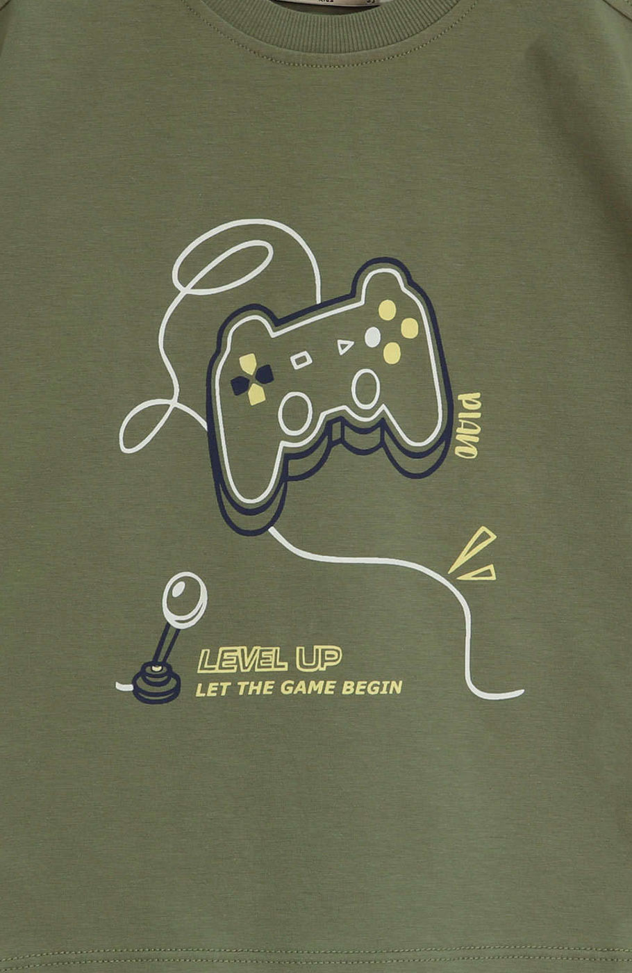 تیشرت یکرو لایکرا سرشانه برگشته