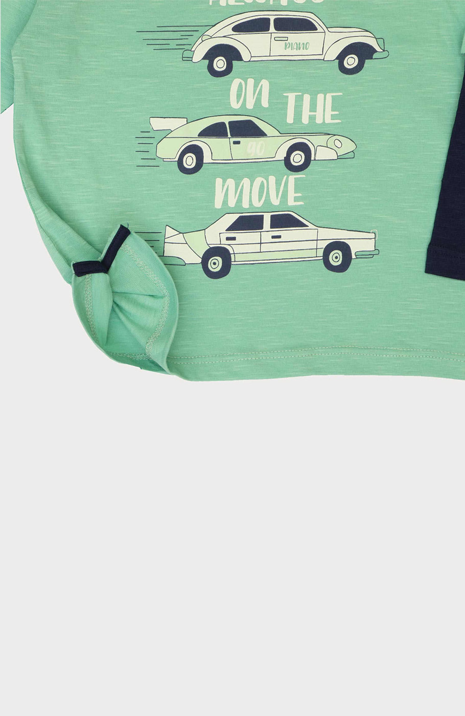 بلوز یکرو اسلپ آستین دو تکه