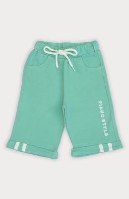 شلوارک دورس دو نخ دمپا نوار کتان دار