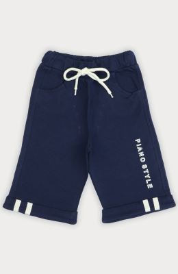 شلوارک دورس دو نخ دمپا نوار کتان دار