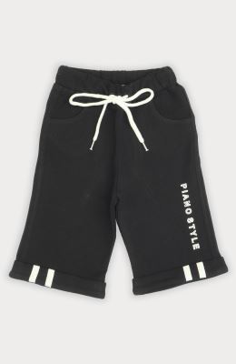 شلوارک دورس دو نخ دمپا نوار کتان دار