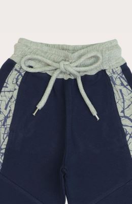 شلوارک دورس دو نخ برش دار