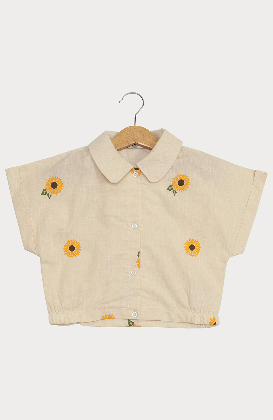 شومیز لینن اسلپ آستین کوتاه