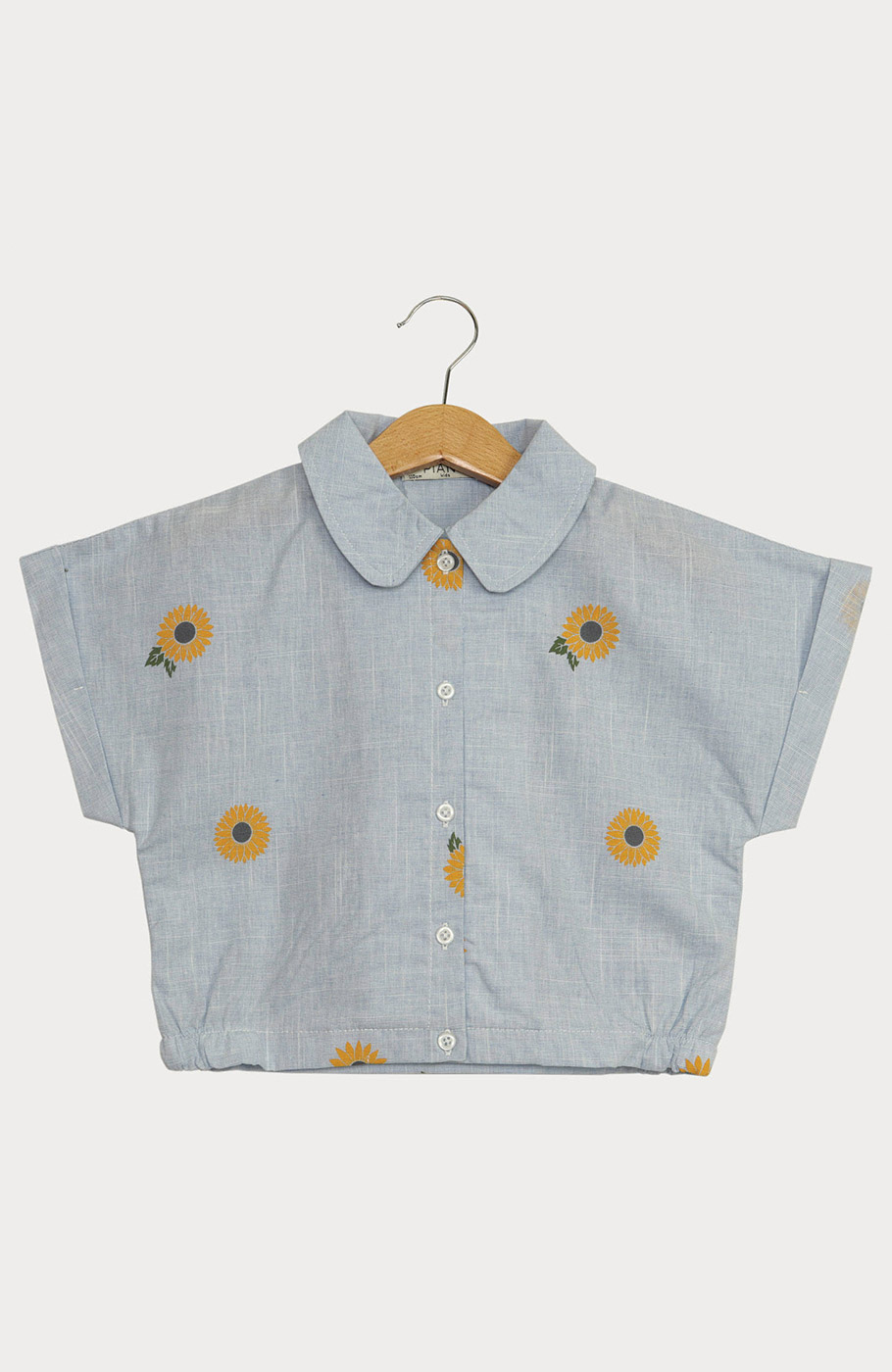 شومیز لینن اسلپ آستین کوتاه