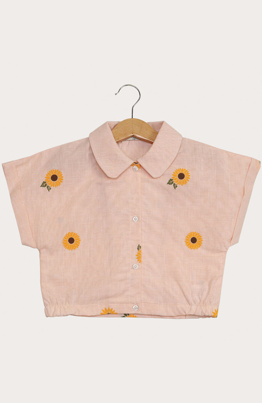 شومیز لینن اسلپ آستین کوتاه