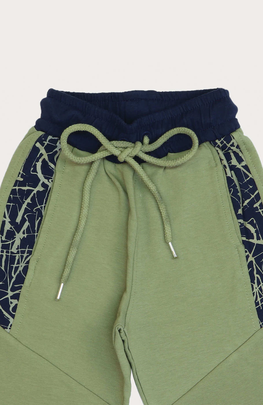 شلوارک دورس دو نخ برش دار