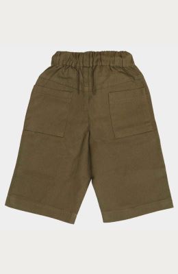 شلوارک کتان شش جیب