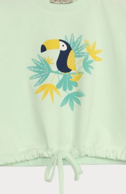 تیشرت یکرو لایکرا دمپا گت دار