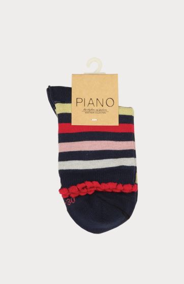 جوراب طرح راه راه