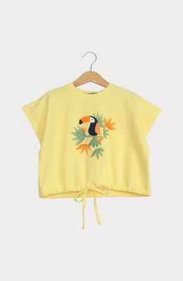 تیشرت یکرو لایکرا دمپا گت دار