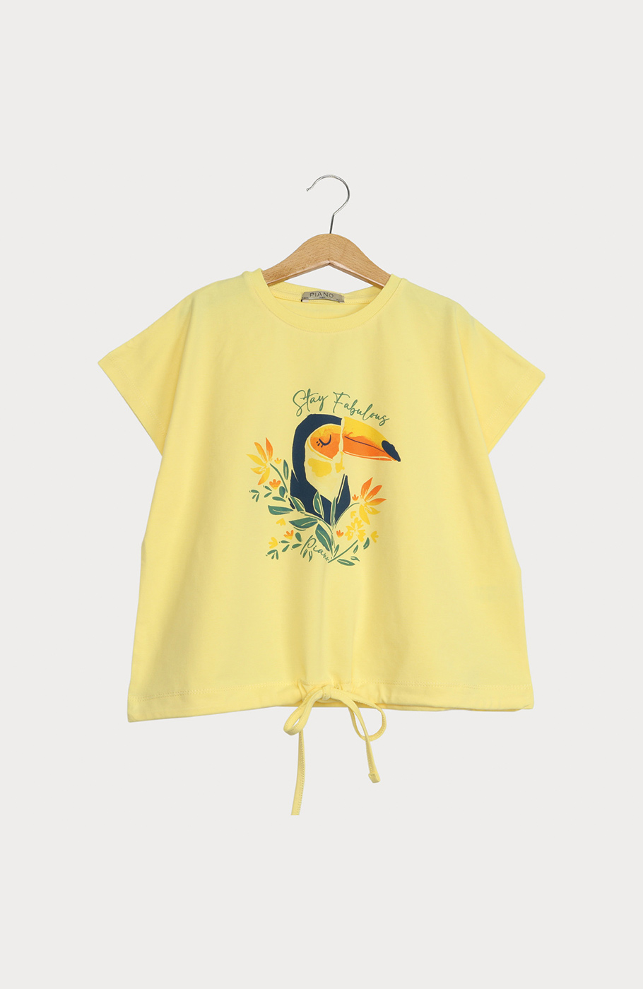 تیشرت یکرو لایکرا دمپا گت دار