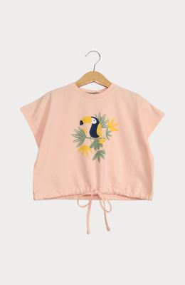 تیشرت یکرو لایکرا دمپا گت دار