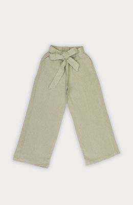 شلوار لینن بوت کات