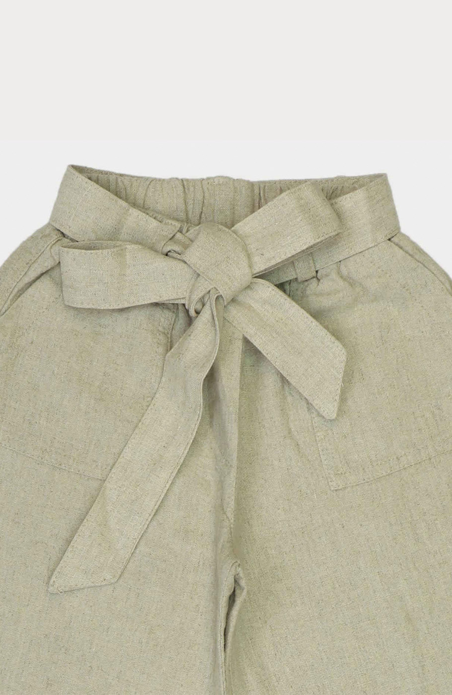 شلوار لینن بوت کات