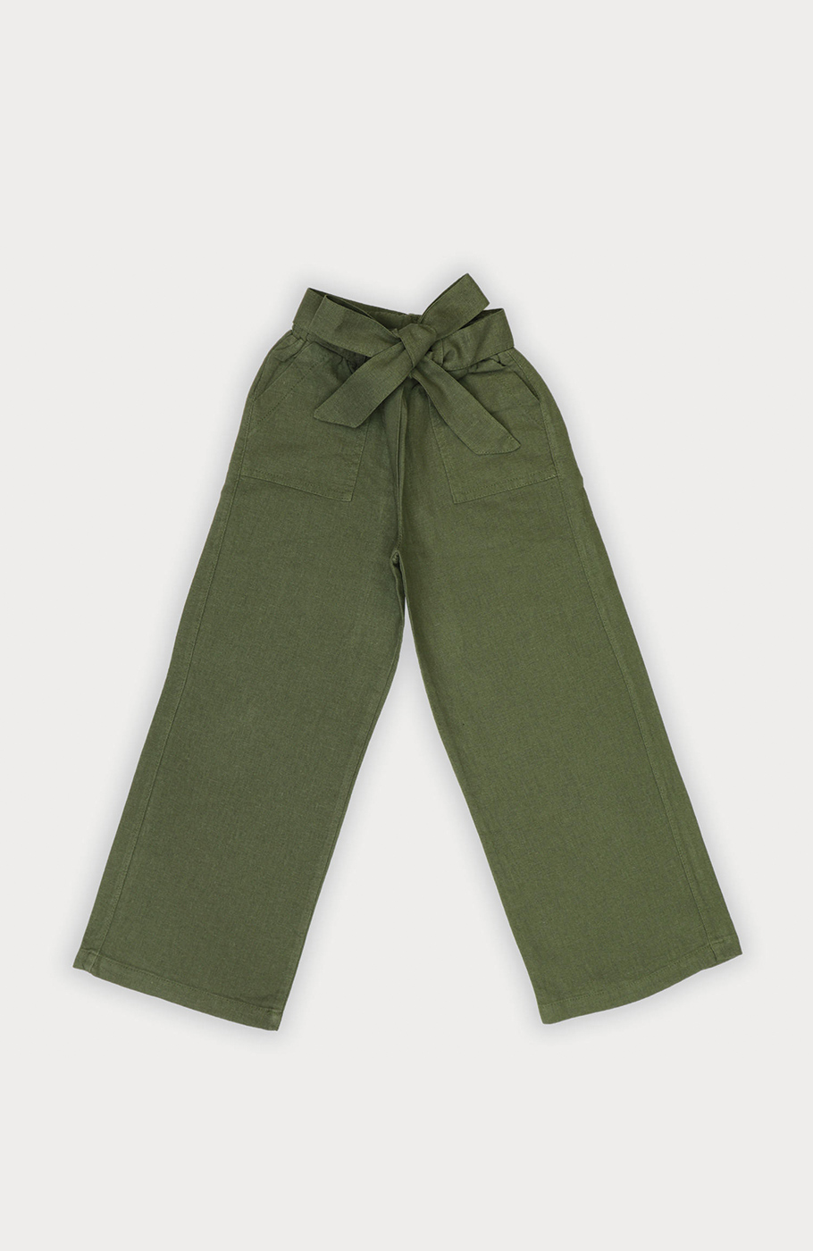 شلوار لینن بوت کات