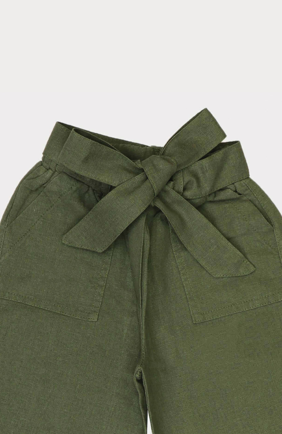 شلوار لینن بوت کات