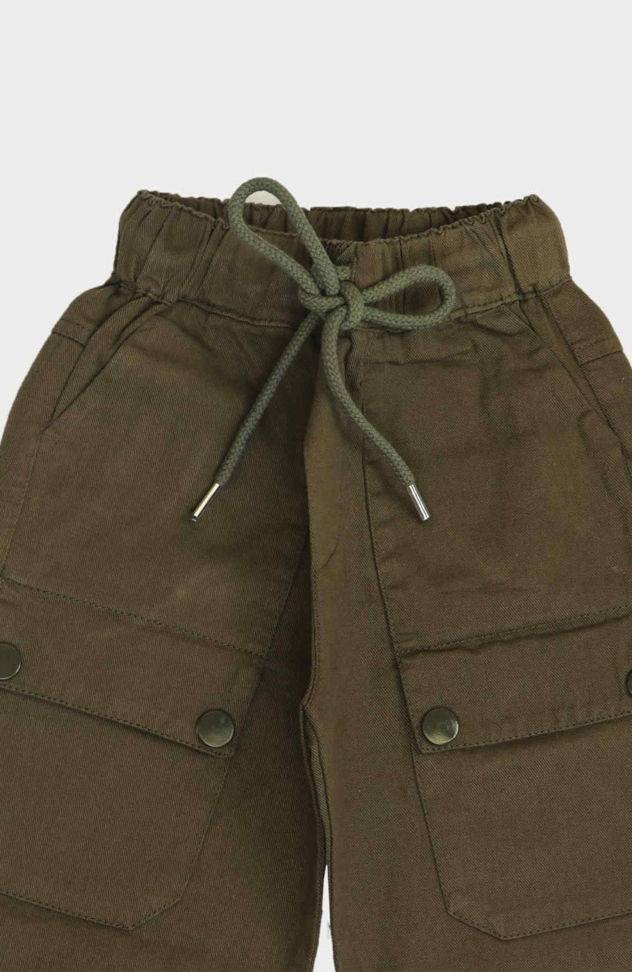 شلوارک کتان شش جیب