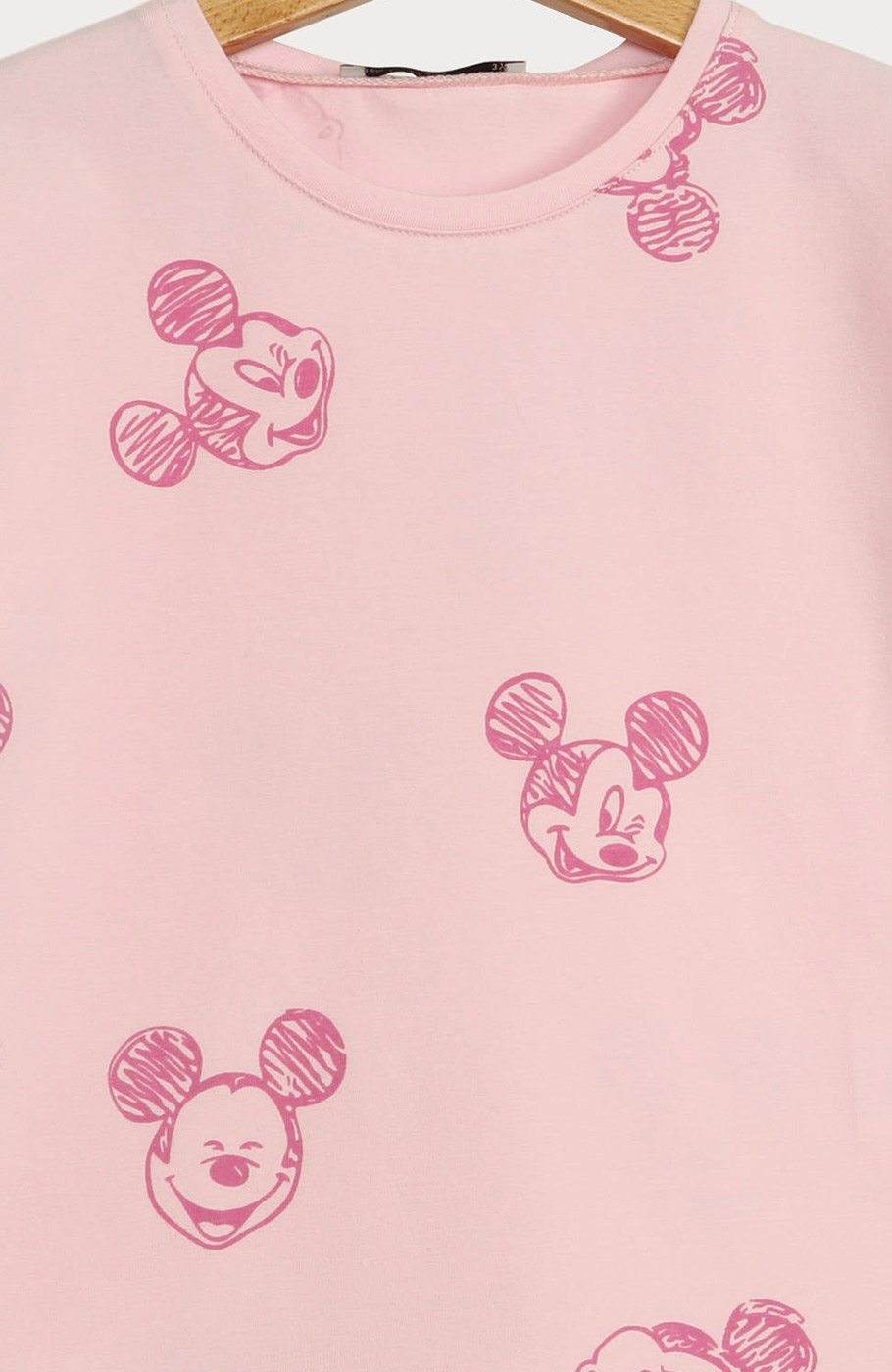 تیشرت یکرو لایکرا آستین افتاده