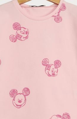 تیشرت یکرو لایکرا آستین افتاده