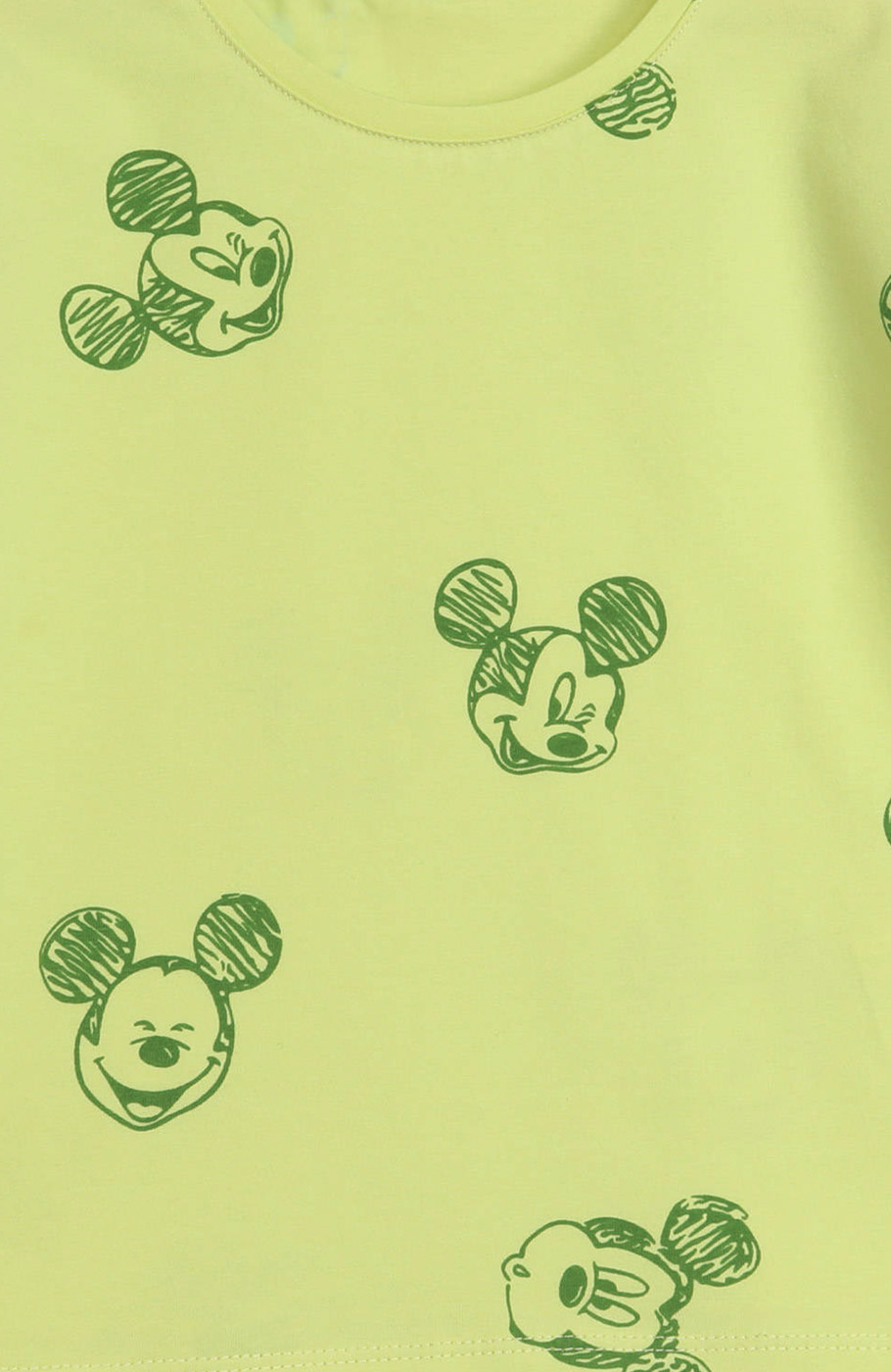 تیشرت یکرو لایکرا آستین افتاده